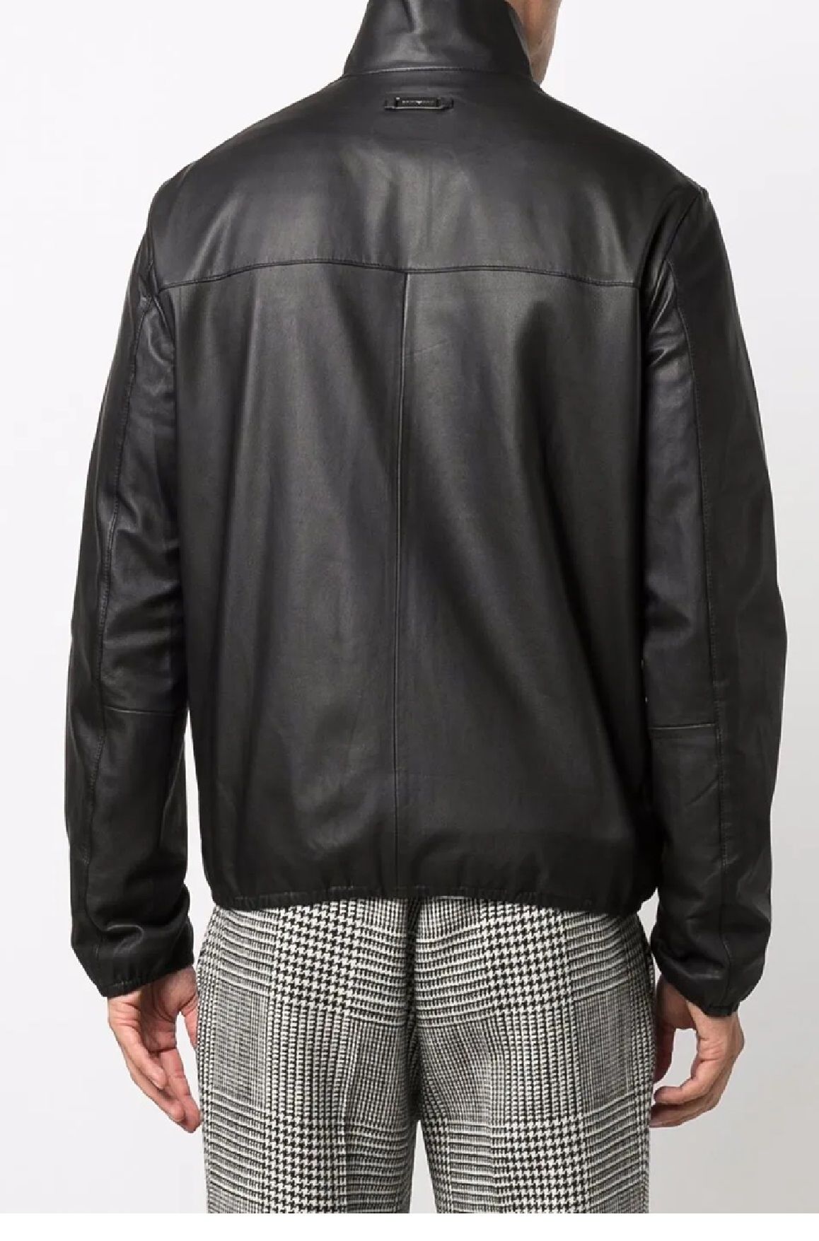 ジャケット・アウター EMPORIO ARMANI 25SS BLOUSON JACKET EMPORIO ARMANI - Leather Blouson Jacket Emporio Armani